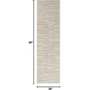 image:imageNourison Home Santa Cruz Ivory Grey 6 x 9 Area Rug  Easy Clean Non Shedding Bed Room Living Room Dining Room Kitchen 6 x 9Ivory Grey