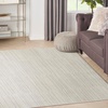 image:imageNourison Home Santa Cruz Ivory Grey 6 x 9 Area Rug  Easy Clean Non Shedding Bed Room Living Room Dining Room Kitchen 6 x 9Ivory Grey