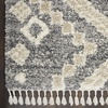 image:imageNourison Home Scandinavian Shag Denim Blue 710 x 106 Area Rug Easy Clean Non Shedding Bed Room Living Room Dining Room Kitchen 8x11GreyIvory