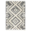 image:imageNourison Home Scandinavian Shag Denim Blue 710 x 106 Area Rug Easy Clean Non Shedding Bed Room Living Room Dining Room Kitchen 8x11GreyIvory
