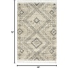 image:imageNourison Home Scandinavian Shag Denim Blue 710 x 106 Area Rug Easy Clean Non Shedding Bed Room Living Room Dining Room Kitchen 8x11IvoryGrey