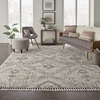 image:imageNourison Home Scandinavian Shag Denim Blue 710 x 106 Area Rug Easy Clean Non Shedding Bed Room Living Room Dining Room Kitchen 8x11IvoryGrey