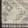 image:imageNourison Home Scandinavian Shag Denim Blue 710 x 106 Area Rug Easy Clean Non Shedding Bed Room Living Room Dining Room Kitchen 8x11IvoryGrey