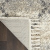 image:imageNourison Home Scandinavian Shag IvoryGrey 9 x 12 Area Rug  Easy Clean Non Shedding Bed Room Living Room Dining Room Kitchen 9 x 12
