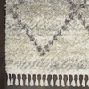 image:imageNourison Home Scandinavian Shag IvoryGrey 9 x 12 Area Rug  Easy Clean Non Shedding Bed Room Living Room Dining Room Kitchen 9 x 12