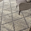 image:imageNourison Home Scandinavian Shag IvoryGrey 9 x 12 Area Rug  Easy Clean Non Shedding Bed Room Living Room Dining Room Kitchen 9 x 12