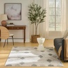 image:imageNourison Home Serenity Home Beige Grey 53 x 73 Area Rug  Easy Clean Non Shedding Bed Room Living Room Dining Room Kitchen 5 x 7Beige Grey