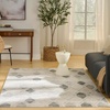 image:imageNourison Home Serenity Home Beige Grey 53 x 73 Area Rug  Easy Clean Non Shedding Bed Room Living Room Dining Room Kitchen 5 x 7Beige Grey