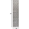 image:imageNourison Home Serenity Home Blue Ivory 9 x 12 Area Rug  Easy Clean Non Shedding Bed Room Living Room Dining Room Kitchen 9 x 12Blue Ivory