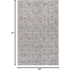 image:imageNourison Home Serenity Home Blue Ivory 9 x 12 Area Rug  Easy Clean Non Shedding Bed Room Living Room Dining Room Kitchen 9 x 12Blue Ivory