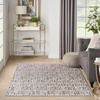 image:imageNourison Home Serenity Home Blue Ivory 9 x 12 Area Rug  Easy Clean Non Shedding Bed Room Living Room Dining Room Kitchen 9 x 12Grey Ivory