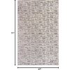 image:imageNourison Home Serenity Home Blue Ivory 9 x 12 Area Rug  Easy Clean Non Shedding Bed Room Living Room Dining Room Kitchen 9 x 12Grey Ivory