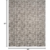 image:imageNourison Home Serenity Home Blue Ivory 9 x 12 Area Rug  Easy Clean Non Shedding Bed Room Living Room Dining Room Kitchen 9 x 12Grey Ivory