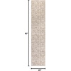 image:imageNourison Home Serenity Home Blue Ivory 9 x 12 Area Rug  Easy Clean Non Shedding Bed Room Living Room Dining Room Kitchen 9 x 12Mocha Ivory