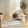 image:imageNourison Home Serenity Home Blue Multicolor 6 x 9 Area Rug  Easy Clean Non Shedding Bed Room Living Room Dining Room Kitchen 6 x 9Grey Multicolor