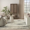 image:imageNourison Home Serenity Home Blue Multicolor 6 x 9 Area Rug  Easy Clean Non Shedding Bed Room Living Room Dining Room Kitchen 6 x 9Grey Multicolor