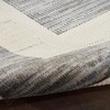 image:imageNourison Home Serenity Home Grey Ivory 22 x 76 Area Rug  Easy Clean Non Shedding Bed Room Living Room Dining Room Kitchen 8 RunnerGrey Ivory