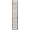 image:imageNourison Home Serenity Home Grey Ivory 22 x 76 Area Rug  Easy Clean Non Shedding Bed Room Living Room Dining Room Kitchen 8 RunnerGrey Ivory