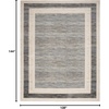 image:imageNourison Home Serenity Home Grey Ivory 22 x 76 Area Rug  Easy Clean Non Shedding Bed Room Living Room Dining Room Kitchen 8 RunnerGrey Ivory