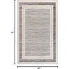 image:imageNourison Home Serenity Home Grey Ivory 22 x 76 Area Rug  Easy Clean Non Shedding Bed Room Living Room Dining Room Kitchen 8 RunnerGrey Ivory