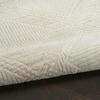 image:imageNourison Home Serenity Home Ivory 10 x 14 Area Rug  Easy Clean Non Shedding Bed Room Living Room Dining Room Kitchen 10 x 14Ivory