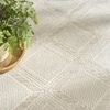 image:imageNourison Home Serenity Home Ivory 10 x 14 Area Rug  Easy Clean Non Shedding Bed Room Living Room Dining Room Kitchen 10 x 14Ivory