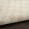 image:imageNourison Home Serenity Home Ivory 53 x 73 Area Rug  Easy Clean Non Shedding Bed Room Living Room Dining Room Kitchen 5 x 7Beige