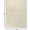 image:imageNourison Home Serenity Home Ivory 53 x 73 Area Rug  Easy Clean Non Shedding Bed Room Living Room Dining Room Kitchen 5 x 7Beige