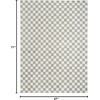 image:imageNourison Home Serenity Home Ivory 53 x 73 Area Rug  Easy Clean Non Shedding Bed Room Living Room Dining Room Kitchen 5 x 7Ivory Blue