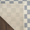 image:imageNourison Home Serenity Home Ivory 53 x 73 Area Rug  Easy Clean Non Shedding Bed Room Living Room Dining Room Kitchen 5 x 7Ivory Blue