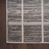 image:imageNourison Home Serenity Home Ivory 6 x 9 Area Rug  Easy Clean Non Shedding Bed Room Living Room Dining Room Kitchen 6 x 9Grey Ivory