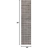 image:imageNourison Home Serenity Home Ivory 6 x 9 Area Rug  Easy Clean Non Shedding Bed Room Living Room Dining Room Kitchen 6 x 9Grey Ivory