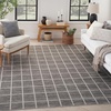 image:imageNourison Home Serenity Home Ivory 6 x 9 Area Rug  Easy Clean Non Shedding Bed Room Living Room Dining Room Kitchen 6 x 9Grey Ivory