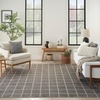 image:imageNourison Home Serenity Home Ivory 6 x 9 Area Rug  Easy Clean Non Shedding Bed Room Living Room Dining Room Kitchen 6 x 9Grey Ivory