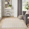 image:imageNourison Home Serenity Home Ivory 6 x 9 Area Rug  Easy Clean Non Shedding Bed Room Living Room Dining Room Kitchen 6 x 9Ivory