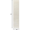 image:imageNourison Home Serenity Home Ivory 6 x 9 Area Rug  Easy Clean Non Shedding Bed Room Living Room Dining Room Kitchen 6 x 9Ivory