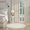 image:imageNourison Home Serenity Home Ivory 6 x 9 Area Rug  Easy Clean Non Shedding Bed Room Living Room Dining Room Kitchen 6 x 9Ivory