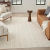 image:imageNourison Home Serenity Home Ivory 6 x 9 Area Rug  Easy Clean Non Shedding Bed Room Living Room Dining Room Kitchen 6 x 9Ivory