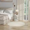 image:imageNourison Home Serenity Home Ivory 6 x 9 Area Rug  Easy Clean Non Shedding Bed Room Living Room Dining Room Kitchen 6 x 9Ivory