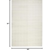 image:imageNourison Home Serenity Home Ivory 6 x 9 Area Rug  Easy Clean Non Shedding Bed Room Living Room Dining Room Kitchen 6 x 9Ivory