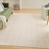 image:imageNourison Home Serenity Home Ivory 6 x 9 Area Rug  Easy Clean Non Shedding Bed Room Living Room Dining Room Kitchen 6 x 9Ivory Cream