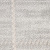 image:imageNourison Home Serenity Home Ivory 6 x 9 Area Rug  Easy Clean Non Shedding Bed Room Living Room Dining Room Kitchen 6 x 9Light Grey