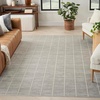 image:imageNourison Home Serenity Home Ivory 6 x 9 Area Rug  Easy Clean Non Shedding Bed Room Living Room Dining Room Kitchen 6 x 9Light Grey