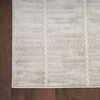 image:imageNourison Home Serenity Home Ivory 6 x 9 Area Rug  Easy Clean Non Shedding Bed Room Living Room Dining Room Kitchen 6 x 9Light Grey