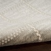 image:imageNourison Home Serenity Home Ivory 6 x 9 Area Rug  Easy Clean Non Shedding Bed Room Living Room Dining Room Kitchen 6 x 9Light Grey