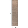 image:imageNourison Home Serenity Home Ivory 6 x 9 Area Rug  Easy Clean Non Shedding Bed Room Living Room Dining Room Kitchen 6 x 9Mocha Ivory