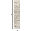 image:imageNourison Home Serenity Home Ivory Beige 6 x 9 Area Rug  Easy Clean Non Shedding Bed Room Living Room Dining Room Kitchen 6 x 9Ivory Beige
