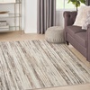 image:imageNourison Home Serenity Home Ivory Beige 6 x 9 Area Rug  Easy Clean Non Shedding Bed Room Living Room Dining Room Kitchen 6 x 9Ivory Beige