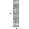 image:imageNourison Home Serenity Home Ivory Beige 6 x 9 Area Rug  Easy Clean Non Shedding Bed Room Living Room Dining Room Kitchen 6 x 9Ivory Grey Blue