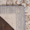 image:imageNourison Home Serenity Home Ivory Blue 9 x 12 Area Rug  Easy Clean Non Shedding Bed Room Living Room Dining Room Kitchen 9 x 12Ivory Blue